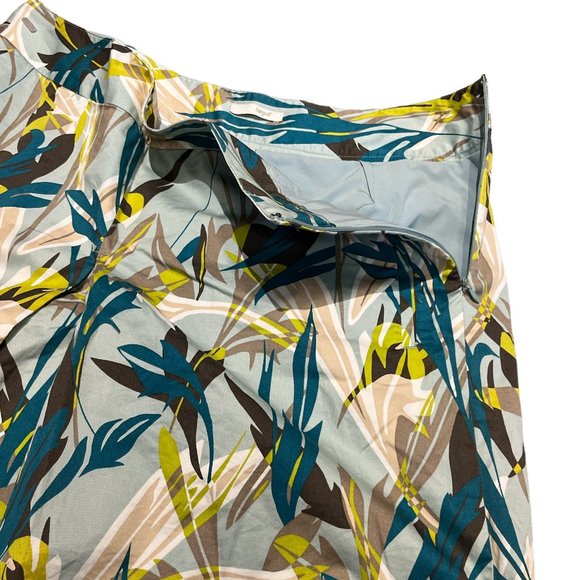 COPY - LIZGOLF Skort Size 14 Tropical Skirt with Shorts 2 Pockets 97% Cotton - Picture 5 of 14